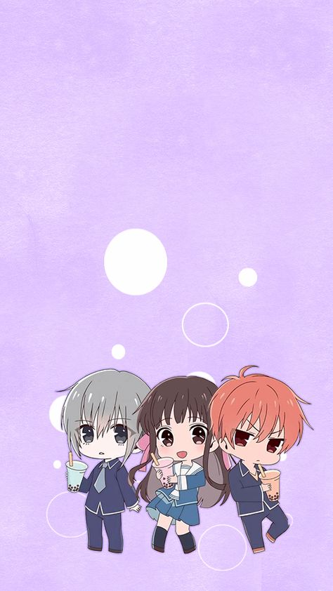 Fruit Basket Wallpaper, Fruits Basket Wallpaper, Yuki Tohru, Basket Wallpaper, Anime Fruits Basket, Fruits Basket Manga, Yuki Sohma, Fruits Basket Anime, Funny Iphone Wallpaper