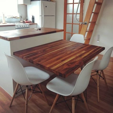 Hidden Dining Table, Dining Room Table Ideas, Room Table Ideas, Tiny Dining Rooms, Clever Storage Ideas, Dining Room Table Sets, Foldable Dining Table, Kitchen Island Dining Table, Kitchen 2021