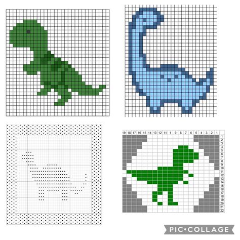 Dinosaur Knitting Pattern, Dinosaur Patterns, Knitting Embroidery, Geometric Pattern Art, Crochet Blanket Designs, Diy Bracelets Patterns, Dinosaur Pattern, Crochet Tapestry, Knit Stitch Patterns