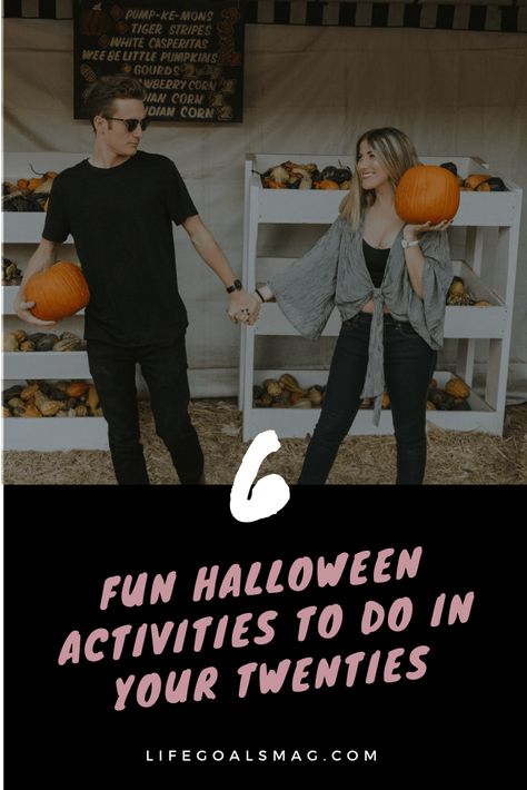 halloween activities to do as a couple in your twenties. young adult activities for fall. Halloween Activities Couples, Fun Halloween Activities For Adults, Halloween Activities For Couples, Halloween Activities Adults, Halloween Activities For Adults, Teen Activities, Marketing Pictures, Fall Family Activities, Adult Activities