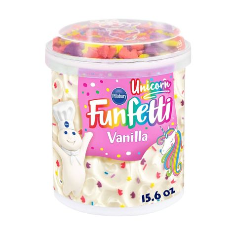 Gluten Free Frosting, Rainbow Chip Frosting, Funfetti Frosting, Milk Chocolate Frosting, Sweet Like Candy, Candy Girl, Vanilla Frosting, Kawaii Food, Unicorn Cake