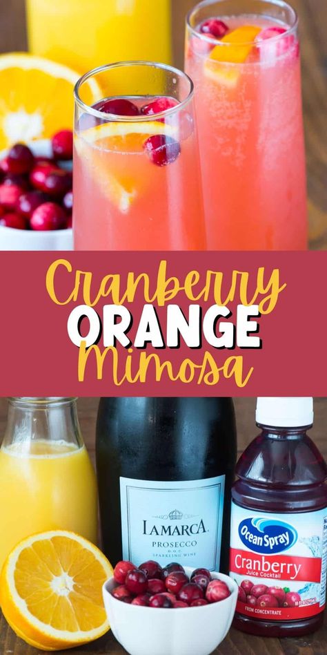 Cranberry Bellini, Orange Mimosa, Bagel Bar, Mimosa Recipe, Jello Shot, Fingerfood Party, Christmas Cocktail, Fancy Drinks, Christmas Brunch