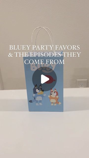 Tatiana ✨ on Instagram: "Ok @instagram this is the 3rd time I’m uploading this, let’s maybe show it to more than 5 people lol THANKS • Bluey birthday party favor ideas, these were a hit at my daughter’s party! Everything made by me • #bluey #blueybirthdayparty #blueybirthday #blueyparty #fourreallife #blueyandbingo #pinterestmom #partyfavors #diypartyfavors #keepyuppy #stickygecko  • bluey | bluey birthday party | party favors" Bluey Theme Party Favors, Bluey Party Bag Ideas, Bluey Candy Bag Ideas, Bluey Goodie Bags Favors, Bluey Favor Bags, Bluey Goody Bags, Bluey Goodie Bags, Bluey 4th Birthday Ideas, Bluey Party Bags