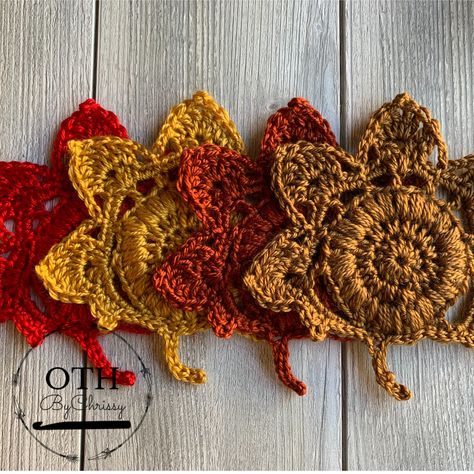 Leaf Mug, Eternal Light, Crochet Leaf, Crochet Leaf Patterns, Coaster Pattern, Mug Rug Patterns, Crochet Coaster, Crochet Leaves, Crochet Fall