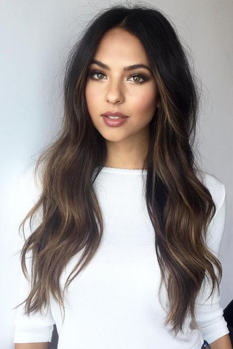 Do you looking for cute easy long hairstyles to impress your boyfriend? Check out our collection of charming hairstyles for long hair to wear for Valentine’s Day. Rambut Brunette, Hair Envy, Brunette Hair, Flat Iron, Hair Waves, Gorgeous Hair, Balayage Hair, Dark Hair, Pretty Hairstyles