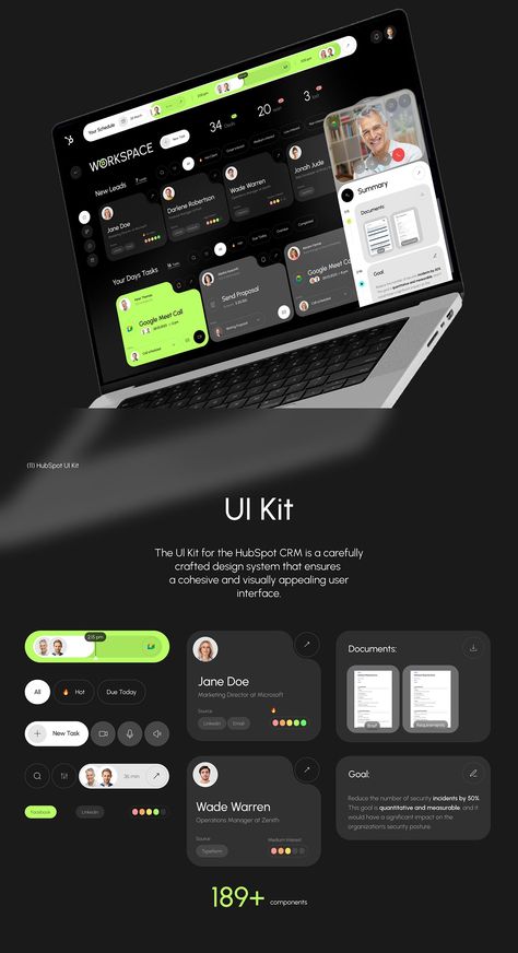 HubSpot CRM - SaaS UX UI Design :: Behance Desktop App Design, Ui Portfolio, Ux Design Portfolio, Unique Website Design, Sales Management, Ui Ux 디자인, App Design Layout, App Interface Design, Gui Design