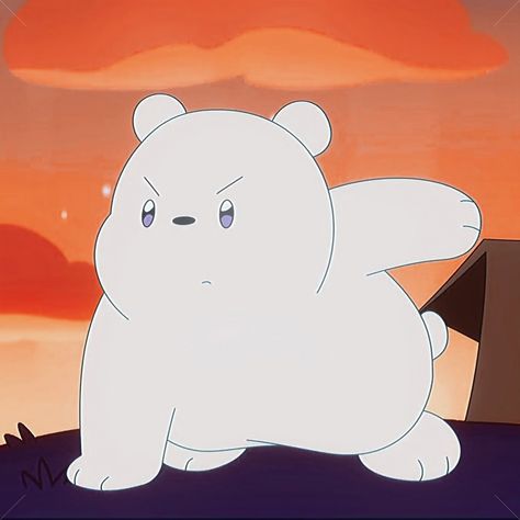 We Bare Bears Crying, Ice Bear Crying, Ice Bear We Bare Bears, Baby Bears, Kirby Character, Ice Bear, Ice Bears, We Bare Bears, Bare Bears