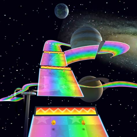 Rainbow Road Mario Kart Wallpaper, Rainbow Road Mario Kart Aesthetic, Rainbow Road Wallpaper, Mario Rainbow Road, Mario Kart Aesthetic, Mario Kart Rainbow Road, Mario Aesthetic, Rainbow Road Mario Kart, Mario Wallpaper