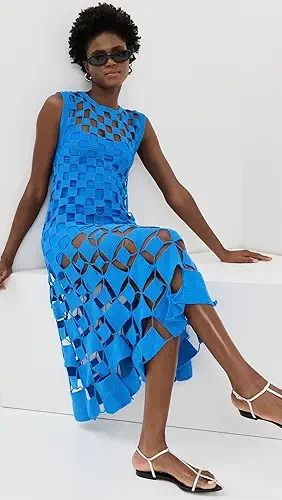 You Also Might Like Stretch Crochet, Trend Forecast, Macrame Dress, Crochet Maxi Dress, Multi Dress, Crochet Mini Dress, Square Crochet, Tennis Dress, Pre Fall