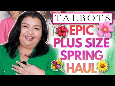 (1) Classy & Elegant Plus Size Try On Haul 🌺 What I Found at Talbots for Spring 2024 🌺 - YouTube Talbots Plus Size Outfits, Plus Size Capsule Wardrobe, Elegant Plus Size, Winter To Spring, Spring Capsule, Try On Haul, Funky Shoes, Spring Capsule Wardrobe, A Plus