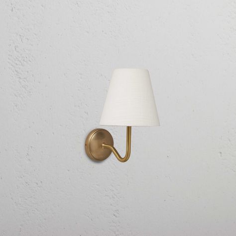 Brass Spotlights, Small Wall Lights, Interior Wall Lights, Gray Polish, Alabaster White, House Details, Brass Wall Light, Mood Lighting, Flute Glass