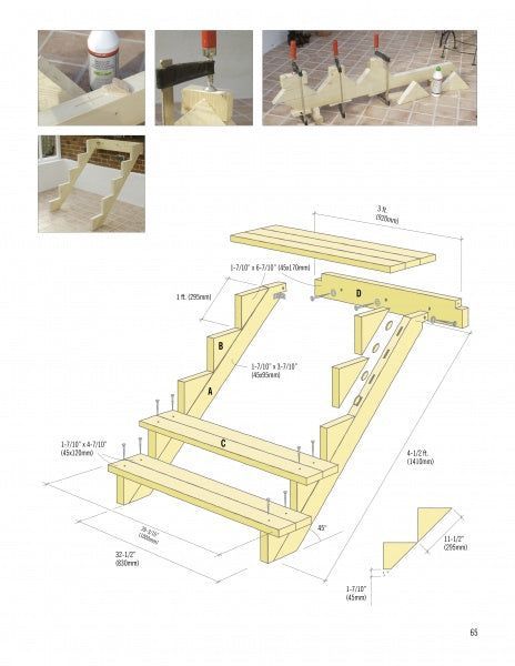 Immerse yourself in the art of woodworking design with our comprehensive tutorials. Basic Carpentry Skills, How To Build Stairs, Diy Deck Stairs, Basic Carpentry, Lovely Interior, Simple Bookcase, Framing Construction, Carpentry And Joinery, Handyman Projects