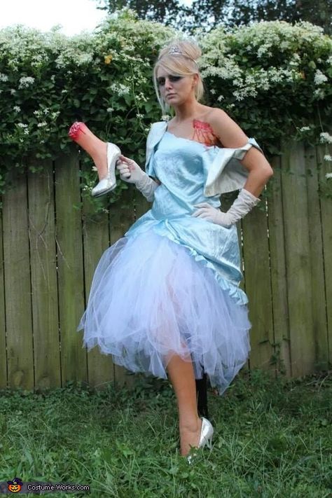 Zombie Cinderella Costume, Zombie Prom Costume, Disney Zombies Costumes, Zombie Princess Costume, Disney Zombie, Last Minute Costume Ideas, Zombie Princess, Zombie Prom Queen Costume, Halloween Costumes 2014