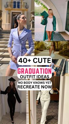 Business Graduation Outfit, Graduation Dresses Masters, Stylish Graduation Outfits, Graduation Dress Outfit Ideas University, Winter Graduation Dress University, Graduation Outfit Ideas Masters Degree, Nursing Graduation Outfit Ideas, Winter Graduation Outfit College Classy, Graduate Outfits For Women