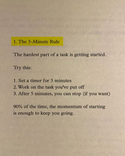 Procrastination Motivation, Procrastination Quotes, Overcome Procrastination, Self Help Skills, Kartu Doa, Money Notes, Work Motivational Quotes, Get My Life Together, Get Things Done