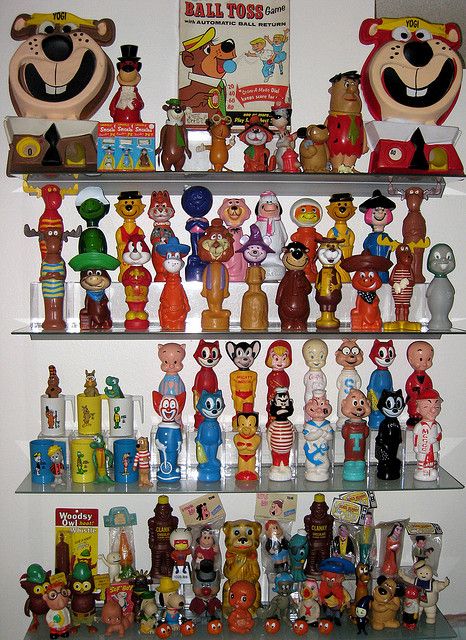 By Jessica.Nicole vintage retro toys Toy Collection Display, Bootleg Toys, Emoji Movie, Toys Collection, Collection Display, Toy Baby, The Toys, Hanna Barbera, Toy Rooms