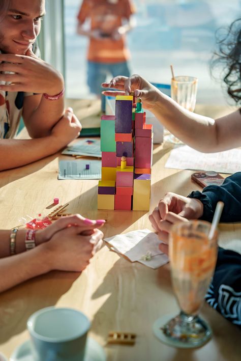 Well Played Board Game Cafe | Fun for Friends and Family in Asheville Board Games Coffee Shop, Board Game Restaurant, Board Game Cafe, Spirit Game, Game Cafe, Asheville North Carolina, Friend Photoshoot, Asheville, Friends And Family