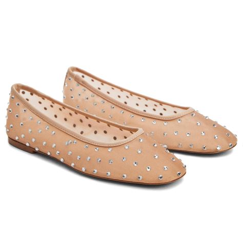 PRICES MAY VARY. Slip on Square toe Strass design Semi-sheer tulle upper Clear crystal embellishment The mesh upper of these flats is adorned with rhinestones, creating a captivating and glamorous effect that catches the light with every step. Slip into these ballet flats effortlessly, thanks to the convenient slip-on design, and experience the comfort of a square toe that allows for ample toe space. Mesh Flats, Casual Dress Shoes, Ballerina Shoes, Flats Shoes, Crystal Embellishment, Ballet Flat Shoes, Luxury Store, Pharmacy Gifts, Shoes For Women