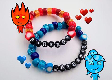 🌸Show love to a friend or partner with these cute matching kandi bracelets!  🌸Perfect a birthday/anniversary gift, or just for fun <3 🌸Includes two bracelets in the order, each with two charms 🌸Made with plastic beads and stretchy string for maximum comfort and flexibility 🌸In personalization you can include preferences for size or different colors/charms for your bracelets! 🌸FREE shipping and a 30 day return policy~ Kandi Bracelets For Friends, Lovers Rock Bracelet, Kandi Bracelets For Couples, Friendship Matching Bracelets, Matching Couple Kandi Bracelets, Marvel Kandi Bracelets, Fun Beaded Bracelets, Kandi Matching Bracelets, Matching Kandi Bracelet Ideas