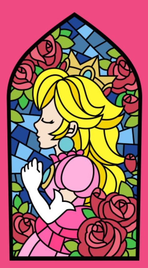 Princess Peach, Super Mario World Princess Peach Crown Drawing, Princess Peach Cartoon, Princess Peach Glass Window, Princess Peach Symbol, Princess Peach Stained Glass Window, Princess Peach Svg, Princess Peach Painting, Princess Peach Background, Peaches Super Mario