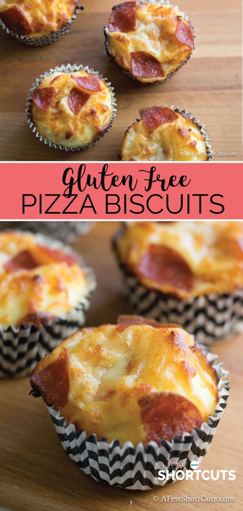 A great gluten free appetizer & perfect for little ones. Try this Easy Gluten Free Pizza Biscuits Recipe. You can even freeze them for later! Pizza Biscuits, Gluten Free Appetizer, Gf Dinners, Pizza Appetizer, Gluten Free Bisquick, Dairy Free Pizza, Biscuit Pizza, Recipes Pizza, Kid Recipes