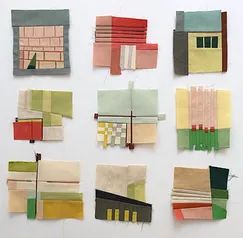 Erin Wilson, Crumb Quilt, Improv Quilting, Modern Quilt Blocks, Abstract Quilt, Quilt Modernen, Apartment Bedroom, Contemporary Quilts, Modern Quilt Patterns