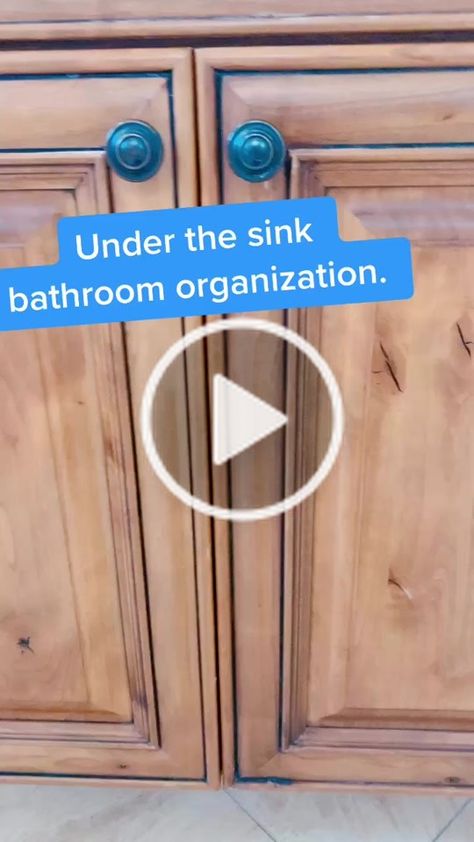 Towel Storage Under Sink Bathroom, Under Bathroom Sink Organization Diy, How To Organize Under Bathroom Sink, Under The Sink Organization Bathroom, Undersink Organization Bathroom, Organizing Under Bathroom Sink, Organize Under Bathroom Sink, Sink Organization Bathroom, Storage Ideas For Small Bathrooms