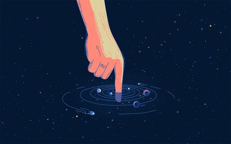 Lena Vargas Afanasieva is a talented artist from the Dominican Republic.  More illustrations via Behance Kunst Inspo, 패턴 배경화면, Foto Art, Grid Design, Art Video, Art Plastique, Astronomy, Constellations, Art Digital