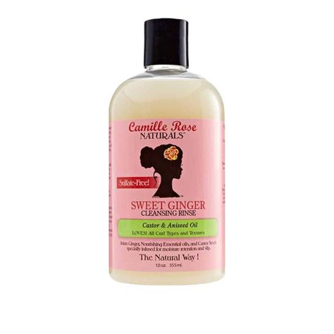 camille rose sweet ginger rinse Growing Long Natural Hair, Low Porosity Natural Hair, Dry Natural Hair, Natural Hair Rules, Natural Hair Moisturizer, High Porosity Hair, Natural Hair Routine, Camille Rose, Hair Cleanser