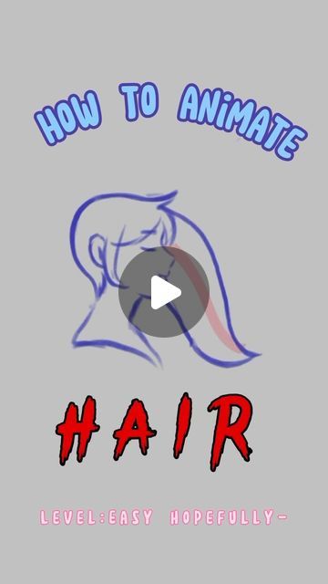 Creepfreak on Instagram: "Hair animation tutorial!
This is just a quick tutorial on how you can animate hair! There are many different ways to do it and this one is more for a ‘windy’ setting, but I also wanted to teach you that ‘ wiggle line’ could be used for many different things! Like tails, ocean waves, hair and even dresses! This is also sort of a test run on my part since I am working on a much longer animation tutorial for my YouTube where I explain the basics of animation and the why and how’s. Why I was testing is my capability of explaining things in a way that everyone can understand it while also being fun and easy to fallow along. If you like this tutorial and would like to see more please tell me in the comments below! You can also comment things like ‘can you do an animatio How To Animate Hair In Wind, How To Animate Hair, Hair Animation Tutorial, Things To Animate, How To Animate, Moving Animation, Hair Animation, Waves Hair, Animation Tutorial