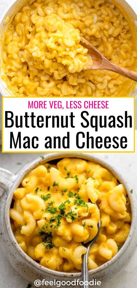 Vegan Squash Mac And Cheese, Butternut Squash Mac And Cheese Instapot, Mac And Cheese Squash, Butternut And Yellow Squash Recipes, Recipes Using Pureed Butternut Squash, Creamy Butternut Squash Mac And Cheese, Squash Mac And Cheese Recipe, Slow Cooker Butternut Squash Mac And Cheese, Butternut Macaroni And Cheese