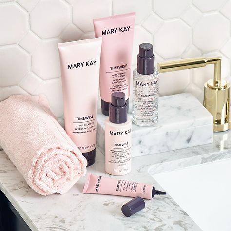 MARY KAY - 💪 Face every day confidently, knowing the... Kosmetyki Mary Kay, Timewise Miracle Set, Selling Mary Kay, Imagenes Mary Kay, Mary Kay Skin Care, Mary Kay Cosmetics, Mary Kay Timewise, Night Skin Care Routine, Mary Kay Business