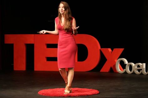 How to Prepare for a TEDx Talk | HuffPost Pink Bathroom Design, Tedx Talks, Pink Bathrooms Designs, Author Dreams, Airplane Pilot, Ted Talk, Table Talk, Women Talk, Rehearsal Dress