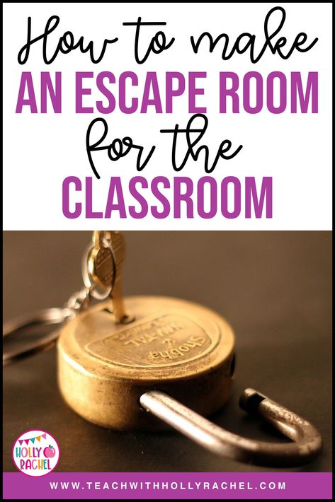 #Learn how to create an escape room for the classroom. Engage your students with a fun classroom escape room activity. Read my step by step guide on how to make a classroom escape room. Set the scene, create clues and watch your students work collaboratively to solve the escape room puzzle. Give it a go today! #escaperoom #classroomescaperoom #collaborativelearning Classroom Escape Room Ideas, Stem Escape Room Elementary, Escape Room Challenge Ideas, Making Your Own Escape Room, How To Create An Escape Room, Classroom Escape Room Elementary, Escape Room For Classroom, Escape Room Ideas For Teens, Classroom Escape Room