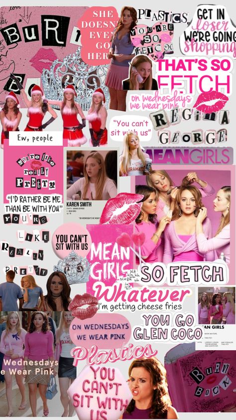 Mean girls wallpaper! Mean Girl Wallpaper Aesthetic, Mean Girls Wallpaper Laptop, Mean Girls Lockscreen, Mean Girls Wallpaper Iphone, Pink Mean Girls Aesthetic, Mean Girl Wallpaper, Burn Book Wallpaper, Mean Girls Background, Mean Girls Aesthetic Wallpaper