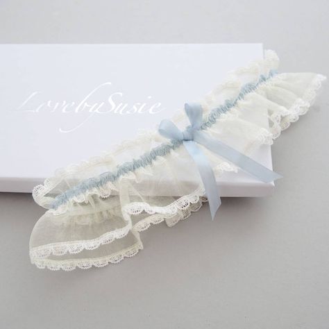 Elphie Vintage Lace Wedding Garter Ivory Or Cream Wedding Linger The Bride, Wedding Accessories For Hair, Blue Garter Wedding, Diy Wedding Accessories, Hair Wedding Accessories, Wedding Accessories Photography, Blue Bridal Jewelry, Blue Bridal Garter, Antique Wedding Gown