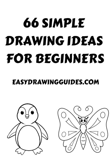 Explore 66 easy drawing ideas for beginners in this inspiring sketching tutorial. Enhance your creativity with fun doodles and simple art techniques using just a pencil. Step-by-step instructions make practicing and painting a breeze! Simple Images For Drawing, Easy Journal Drawing Ideas, Step By Step Drawing For Beginners Pencil Learning, Learning To Sketch For Beginners, Sketchbook Ideas Step By Step, Easy Draw Step By Step, Journal Painting Ideas Easy, Learning How To Draw For Beginners, Learn How To Draw Step By Step