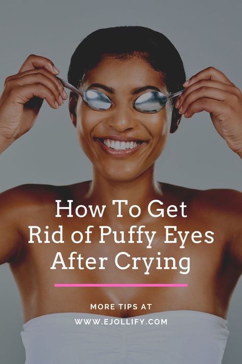 Even though allergies, alcohol, salt intake, and your genetics are common causes for swelling around the eyes, the most relatable reason for puffy eyes is crying yourself to sleep. There are simple things you can do to quickly reduce puffy eyes from crying. Here are 5 simple steps for getting rid of puffy eyes from crying, the best products for puffy eyes and tips on how to fix puffy eyes after crying. How To Get Rid Of Swollen Eyes, Swollen Under Eye Remedies, Eye Puffiness Remedies Diy, How To Get Rid Of Puffy Eyes In Morning, How To Reduce Puffy Eyes, Puffy Eyes Remedy How To Get Rid, How To Get Rid Of Puffy Eyes, Puffy Eyes Crying, Swollen Eyelids Remedy