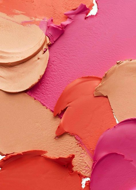 Textures, beauty texture, makeup, beauty photography Creme Blush, Blush Shades, Color Mood, Red Colour Palette, Summer Color Palette, Beauty Products Photography, Color Crush, Color Inspo, Pink And Red