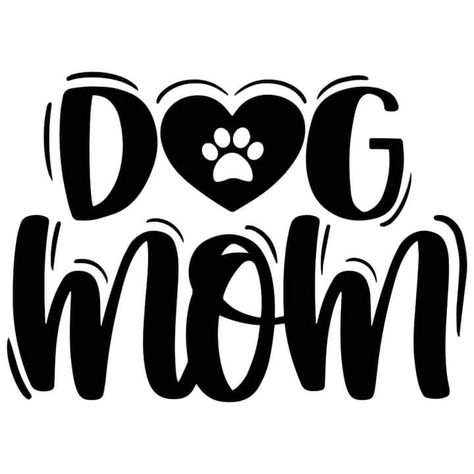 Mom Svg Files Free, Dog Mom Quotes, Puppy Room, Golden Retriever Art, Dog Mom Svg, Animal Templates, Laser Engraved Ideas, Computer Sticker, Cricut Projects Beginner