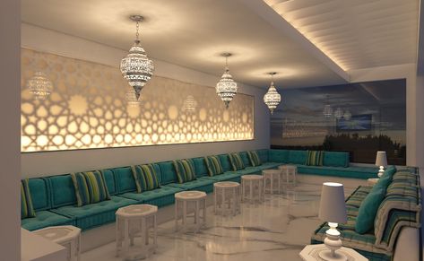 Design of an outdoor majlis done by me  follow me on instagram #MajlisDesign Restaurant Interior Design Wood, Moroccan Style Living Room, Luxurious Palace, Modern Arabic Interior, بيوت ملكية, Majlis Design, Islamic Interior Design, Office Drawing, Arabian Decor