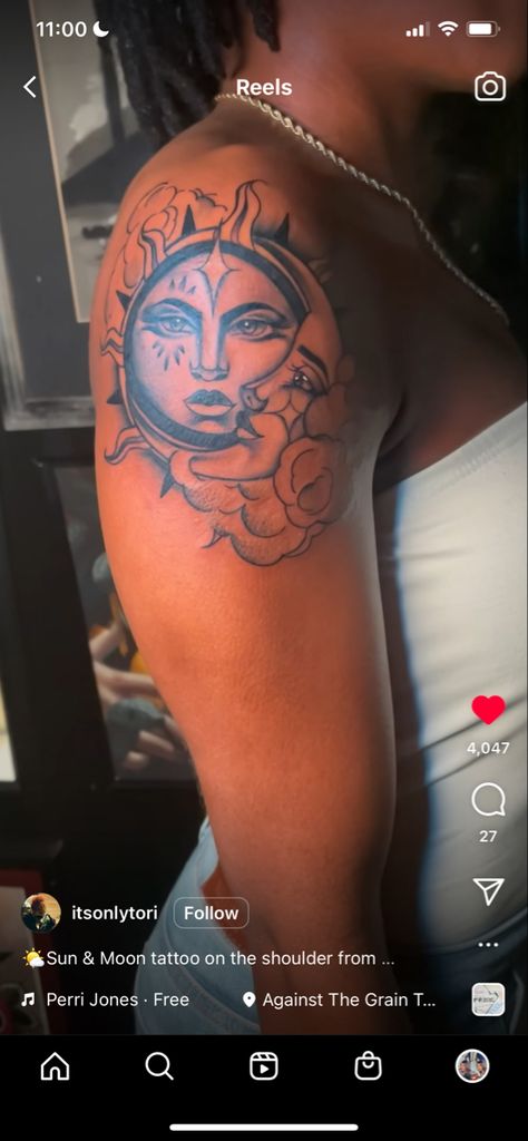 Upper Arm Tattoos For Women Meaningful, Shoulder Tattoos For Women Black, Tattoo Ideas Female Upper Arm, Upper Arm Tattoo Women, Upper Arm Tattoos Black Women, Cute Shoulder Tattoos For Black Women, Upper Arm Tattoos For Women, Tattoo Planning, Cute Shoulder Tattoos