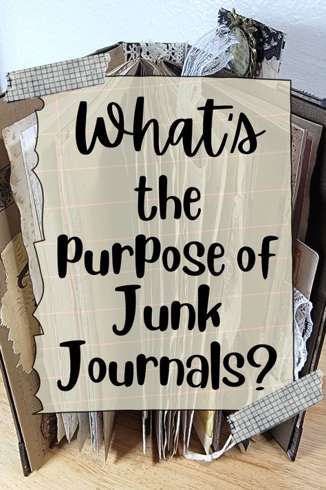 What's a Junk Journal- #Journal #Junk Check more at https://howcandothis.com/homedecoration/whats-a-junk-journal/ Memory Keeping Journal, Homemade Journal, Handmade Journals Diy, Altered Book Journal, Smash Journal, Creative Journaling, Diy Journal Books, Art Journal Techniques, Fabric Journals