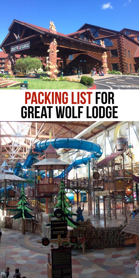 Packing List for Great Wolf Lodge | Great Wolf Lodge Tips | Great Wolf Lodge Packing List | Great Wolf Lodge Hacks | Washington | Grand Mound | Niagra Falls | Grapevine | Williamsburg | Kansas City | California | Wisconsin Dells #greatwolflodge #waterpark Great Wolf Lodge Washington, Great Wolf Lodge Kansas City, Great Wolf Lodge Wisconsin Dells, Great Wolf Lodge Grand Mound, Packing For Great Wolf Lodge, Wisconsin Dells Packing List, Great Wolf Lodge Grapevine Texas, What To Pack For Great Wolf Lodge, Great Wolf Lodge Surprise Ideas