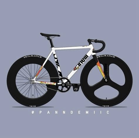 Anime Fixie Bike, Cinelli Fixie, Pixie Bike, Windbreaker Bike, Fixie Gear, Bici Fixed, Bike Fixie, Sepeda Fixie, Bicycle Paint Job