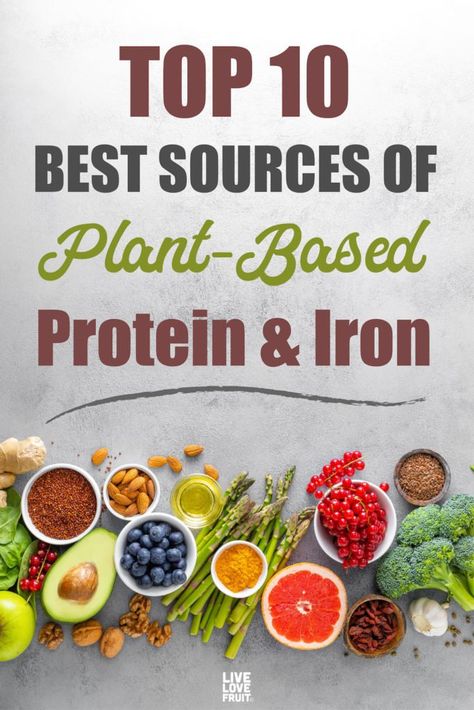 Nonmeat Protein, Vegetarian Iron Sources, Iron Sources, Vegan Iron, Sources Of Iron, Foods With Iron, Foods High In Iron, Iron Deficiency, Most Nutritious Foods