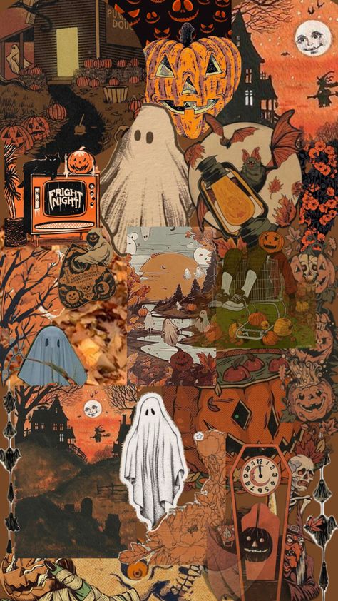 Hippie Christmas Wallpaper, Annual Halloween Party, Spooky Movies, Cute Fall Wallpaper, Drawing Wallpaper, Friendly Ghost, Halloween Tattoos, Pretty Backgrounds, Cool Wallpapers Cartoon