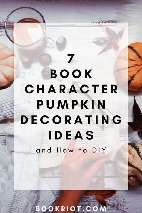 Book Character Pumpkin Decorating Ideas and How To DIY Book Themed Decorated Pumpkins, The One And Only Ivan Pumpkin, Pumpkin Carving Book Theme, Pumpkin Book Report Ideas, Bookish Pumpkin Painting, Pumpkin Decorating Ideas Based On Books, Pumpkin Storybook Character Ideas, Book Pumpkin Project, Pumpkins Decorated Like Book Characters