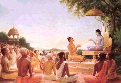 image: Srimad Bhagavatam Srila Prabhupada, Bhakti Yoga, Hindu Mythology, Bhagavad Gita, What Do You See, Shree Krishna, Krishna Images, Hare Krishna, Krishna Art