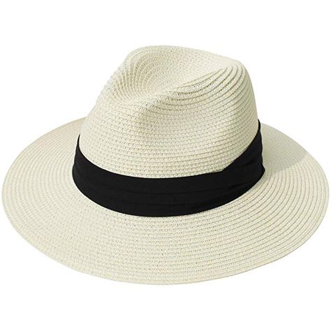 https://www.amazon.com/Lanzom-Women-Straw-Panama-Fedora/dp/B06XYZB5V5/ref=sr_1_3?keywords=straw%2Bhats%2Bfor%2Bwomen&qid=1560974487&s=gateway&sr=8-3&th=1 Fedora Beach, Womens Beach Hat, Womens Straw Hats, Floppy Straw Hat, Hat Fedora, Straw Sun Hat, Beach Hat, Beautiful Hats, Woman Beach